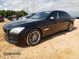 2015 BMW 7 Series 740Li xDrive with VIN WBAYF4C53FGS99237, listed as a Copart auction lot 55128815 with 167,986 mi miles and Clean Title. Bid and sale history available at carsss.com. Image 1.