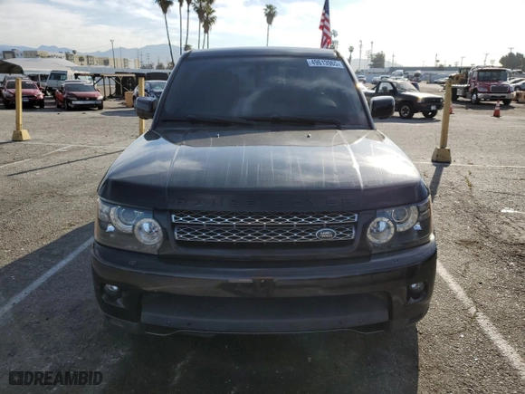 2012 Land Rover Range Rover Sport HSE LUX with VIN SALSK2D41CA745004, listed as a Copart auction lot 49613965 with 0 mi miles and Salvage Title. Bid and sale history available at carsss.com. Image 5.