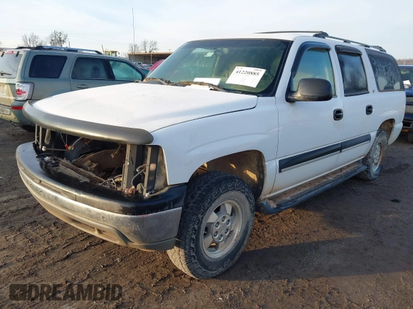 2002 Chevrolet Suburban LS with VIN 3GNEC16Z82G353245, listed as a IAAI auction lot 41220885 with 1 mi miles. Bid and sale history available at carsss.com. Image 2.