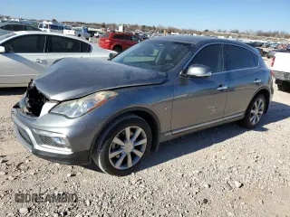 2017 Infiniti QX50 with VIN JN1BJ0RP1HM387963, listed as a Copart auction lot 86184934 with 0 mi miles and Salvage Title. Bid and sale history available at carsss.com. Image 1.