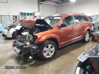 2013 Dodge Journey SE with VIN 3C4PDCABXDT501443, listed as a Copart auction lot 81627414 with Not Provided miles and Salvage Title. Bid and sale history available at carsss.com. Image 1.