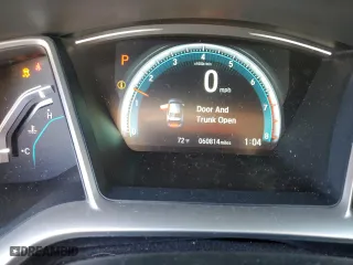 2018 Honda Civic Sedan EX with VIN 2HGFC2F70JH520120, listed as a Copart auction lot 43040565 with 60,814 mi miles and Salvage Title. Bid and sale history available at carsss.com. Image 9.