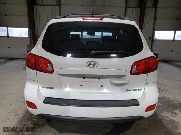 2009 Hyundai Santa Fe GLS with VIN 5NMSG13D09H279116, listed as a Copart auction lot 52294305 with 220,930 mi miles and Salvage Title. Bid and sale history available at carsss.com. Image 6.
