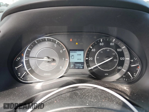 2020 Nissan Armada SL with VIN JN8AY2NC3L9618025, listed as a Copart auction lot 49819715 with 74,958 mi miles and Salvage Title. Bid and sale history available at carsss.com. Image 9.