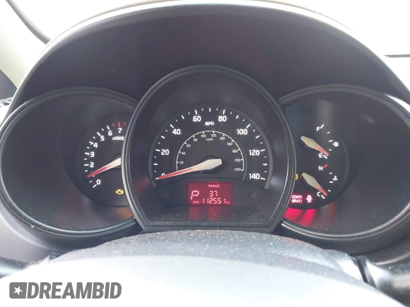 2014 Kia Rio LX with VIN KNADM4A31E6370963, listed as a IAAI auction lot 41720980 with 112,551 mi miles and . Bid and sale history available at DreamBid. Image 7.