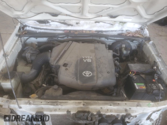 2009 Toyota Tacoma PreRunner with VIN 5TEJU62N39Z616244, listed as a Copart auction lot 46428645 with 194,340 mi miles and Salvage Title. Bid and sale history available at carsss.com. Image 11.