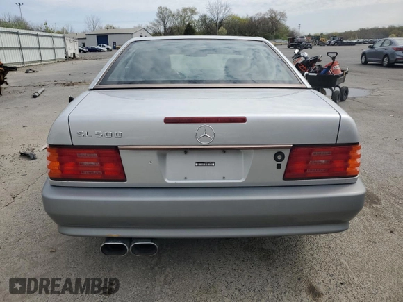 1994 Mercedes-Benz SL 5.0L with VIN WDBFA67E2RF092684, listed as a Copart auction lot 53232845 with 81,932 mi miles and Clean title. Bid and sale history available at DreamBid. Image 6.