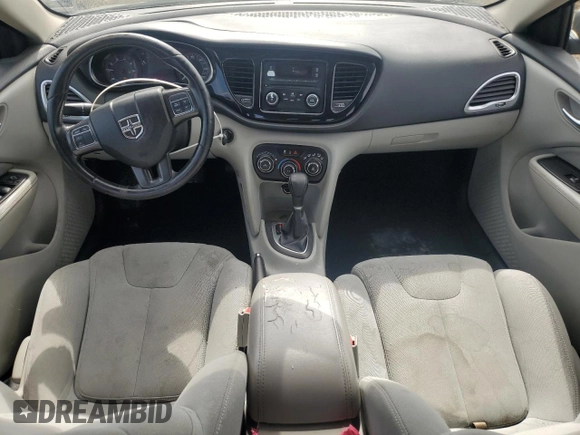 2013 Dodge Dart SXT with VIN 1C3CDFBA1DD701949, listed as a Copart auction lot 58319925 with 135,823 mi miles and Salvage title. Bid and sale history available at DreamBid. Image 8.