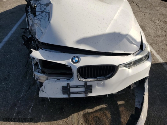 2015 BMW 4 Series 428i with VIN WBA3N7C50FK222157, listed as a Copart auction lot 87551365 with 0 mi miles and Salvage Title. Bid and sale history available at carsss.com. Image 12.