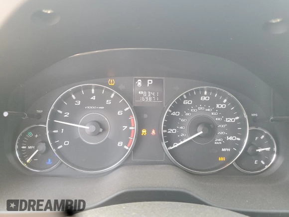 2012 Subaru Outback Prem with VIN 4S4BRCCC6C3250542, listed as a Copart auction lot 60370235 with 169,871 mi miles and Salvage title. Bid and sale history available at DreamBid. Image 9.