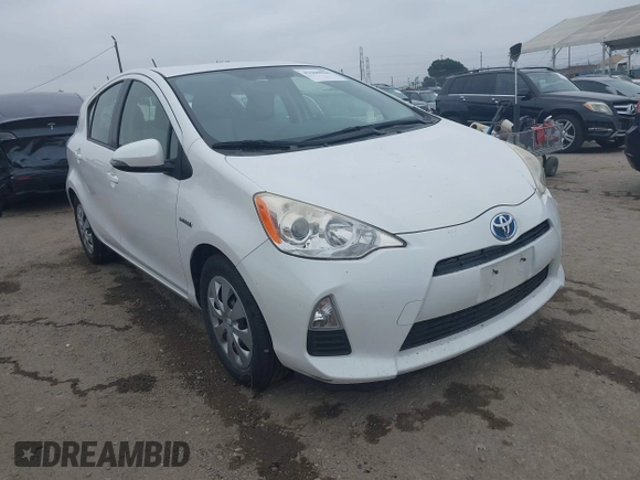 2014 Toyota Prius One with VIN JTDKDTB37E1559827, listed as a IAAI auction lot 42100986 with 44,155 mi miles and . Bid and sale history available at DreamBid. Image 1.