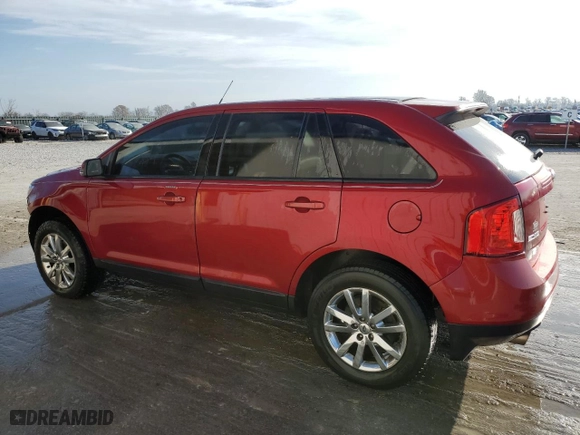 2013 Ford Edge SEL with VIN 2FMDK4JC1DBA10323, listed as a Copart auction lot 49147095 with 161,512 mi miles and Salvage Title. Bid and sale history available at carsss.com. Image 2.
