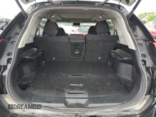 2017 Nissan Rogue SV with VIN 5N1AT2MVXHC747821, listed as a Copart auction lot 60855115 with 170,842 mi miles and Salvage title. Bid and sale history available at DreamBid. Image 6.