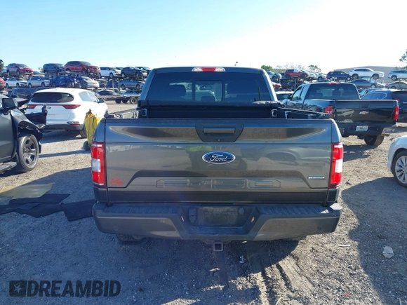 2018 Ford F-150 XL with VIN 1FTEW1EP9JFE03456, listed as a IAAI auction lot 41741500 with 104,123 mi miles. Bid and sale history available at carsss.com. Image 16.