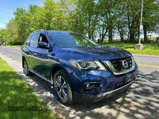 2017 Nissan Pathfinder SL with VIN 5N1DR2MM0HC640568, listed as a Copart auction lot 55538655 with 115,815 mi miles and Clean Title. Bid and sale history available at carsss.com. Image 1.