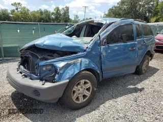 2005 Dodge Durango SXT with VIN 1D4HD38K05F607926, listed as a Copart auction lot 67392884 with Not provided miles and Salvage title. Bid and sale history available at DreamBid. Image 1.