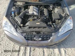 2011 Hyundai Genesis Coupe Grand Touring с VIN KMHHU6KH0BU046206, выставлен на аукционе Copart как лот 54148105 с пробегом 126 083 миль миль и На запчасти • Non repairable. История ставок и продаж доступна на DreamBid. Изображение 11.