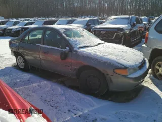 2001 Ford Escort Fleet with VIN 3FAFP13P91R211189, listed as a Copart auction lot 88252295 with 71,605 mi miles and Salvage Title. Bid and sale history available at carsss.com. Image 4.