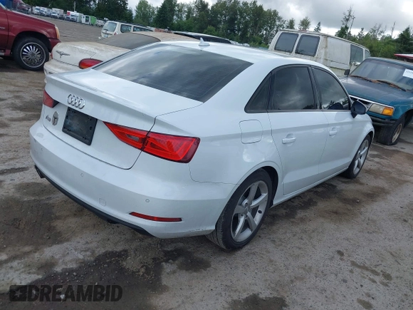 2016 Audi A3 Premium with VIN WAUA7GFFXG1056744, listed as a IAAI auction lot 42527955 with 125,917 mi miles and . Bid and sale history available at DreamBid. Image 4.