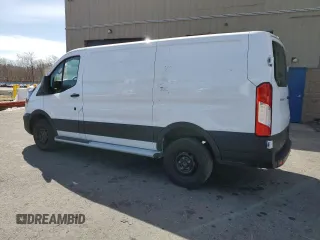 2024 Ford Transit Cargo with VIN 1FTBR1Y81RKA87665, listed as a Copart auction lot 49506245 with 2,371 mi miles and Clean Title. Bid and sale history available at DreamBid. Image 2.
