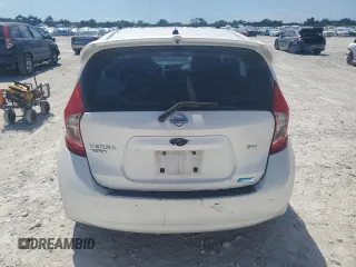 2014 Nissan Note S Plus with VIN 3N1CE2CP6EL371860, listed as a Copart auction lot 53370445 with 201,568 mi miles and Salvage Title. Bid and sale history available at DreamBid. Image 6.