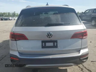 2024 Volkswagen Taos S с VIN 3VV5X7B24RM119349, выставлен на аукционе Copart как лот 54266065 с пробегом 14 162 миль миль и Списание • Salvage title. История ставок и продаж доступна на DreamBid. Изображение 6.
