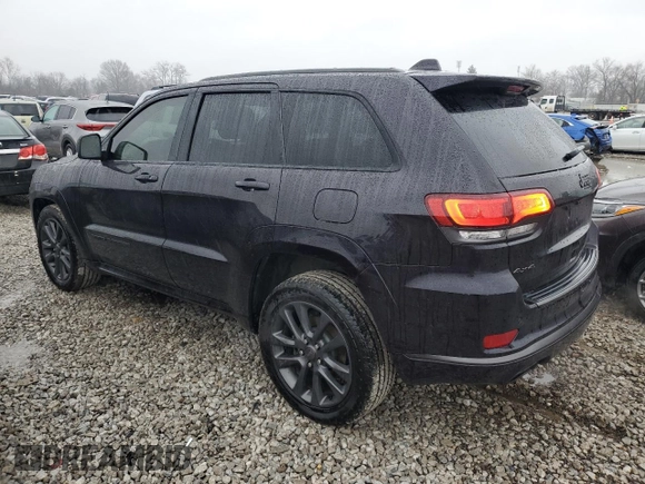2018 Jeep Grand Cherokee Overland z VIN 1C4RJFCT3JC268599, wystawiony jako Copart lot #85242404 z przebiegiem 58 018 mil mil oraz Szkoda całkowita • Salvage title. Historia ofert i sprzedaży dostępna na DreamBid. Obrazek 2.
