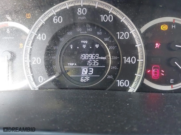 2015 Honda Accord Sedan LX with VIN 1HGCR2F35FA016134, listed as a IAAI auction lot 41745134 with 198,969 mi miles. Bid and sale history available at carsss.com. Image 7.