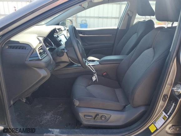 2020 Toyota Camry LE with VIN 4T1C11AK9LU994091, listed as a Copart auction lot 50620785 with 80,512 mi miles and Salvage Title. Bid and sale history available at carsss.com. Image 7.