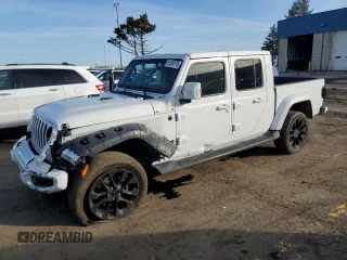 2022 Jeep Gladiator High Altitude z VIN 1C6HJTFG4NL102310, wystawiony jako Copart lot #51290175 z przebiegiem 19 546 mil mil oraz Szkoda całkowita • Salvage title. Historia ofert i sprzedaży dostępna na DreamBid. Obrazek 1.
