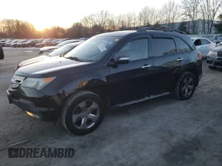 2009 Acura MDX Sport/Pwr Tail Gate with VIN 2HNYD28769H502129, listed as a Copart auction lot 42879125 with 196,468 mi miles and Clean Title. Bid and sale history available at carsss.com. Image 1.