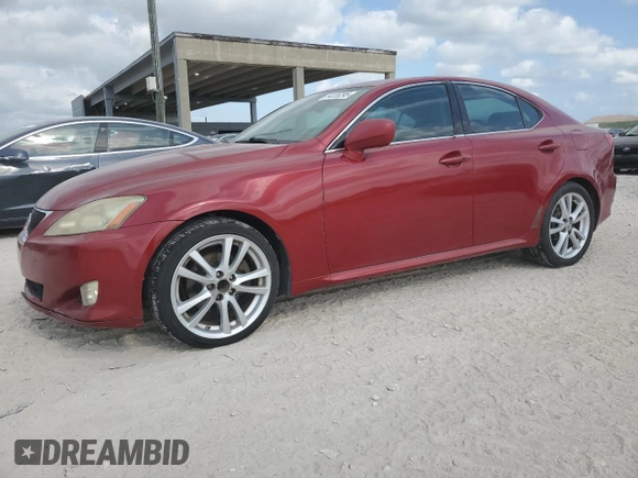 2006 Lexus IS 250 Manual with VIN JTHBK262165005368, listed as a Copart auction lot 54226295 with 182,659 mi miles and Clean Title. Bid and sale history available at carsss.com. Image 1.