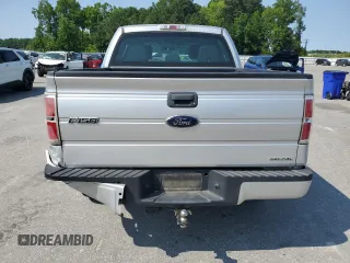 2014 Ford F-150 XL with VIN 1FTEW1CM6EFC60478, listed as a Copart auction lot 58873165 with 126,414 mi miles and Salvage title. Bid and sale history available at DreamBid. Image 6.