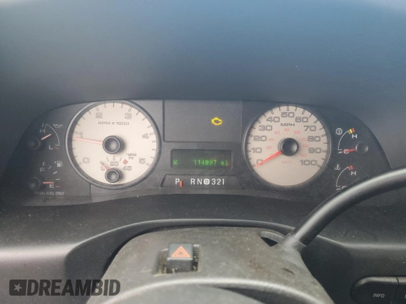 2007 Ford F-250 XL with VIN 1FTSX21P37EA54921, listed as a Copart auction lot 41534635 with 114,097 mi miles and Clean Title. Bid and sale history available at DreamBid. Image 9.