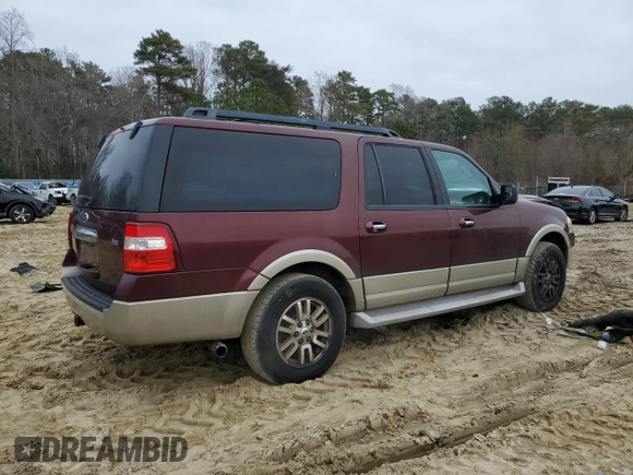 2010 Ford Expedition EL Eddie Bauer with VIN 1FMJK1J58AEB60092, listed as a Copart auction lot 85737164 with 95,388 mi miles and Salvage Title. Bid and sale history available at carsss.com. Image 3.