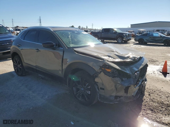 2024 Mazda CX-30 2.5 Carbon Turbo with VIN 3MVDMBXY1RM665320, listed as a Copart auction lot 86765294 with 0 mi miles and Salvage Title. Bid and sale history available at carsss.com. Image 4.