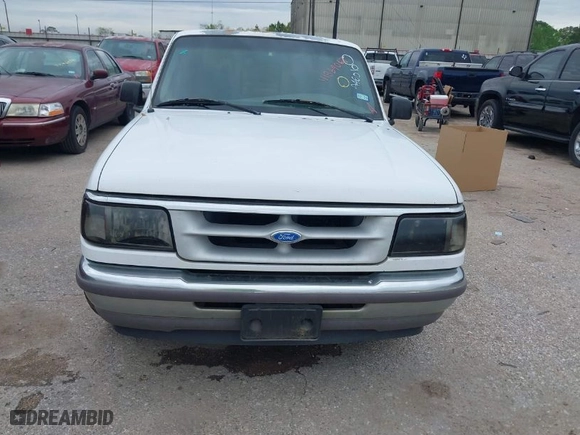 1997 Ford Ranger XL with VIN 1FTCR14A8VPA46010, listed as a IAAI auction lot 41869067 with 230,198 mi miles. Bid and sale history available at carsss.com. Image 6.