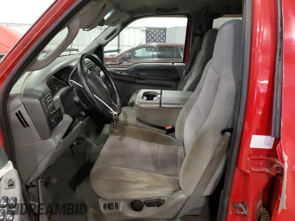 2003 Ford F-350 XL with VIN 1FTSW31P23ED11960, listed as a Copart auction lot 55795285 with 264,927 mi miles and Salvage title. Bid and sale history available at DreamBid. Image 7.