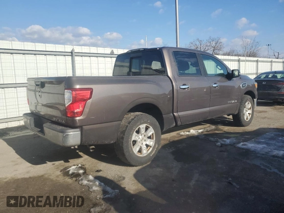 2017 Nissan Titan S with VIN 1N6AA1EJ8HN522119, listed as a Copart auction lot 42804705 with 139,582 mi miles and Salvage Title. Bid and sale history available at carsss.com. Image 3.