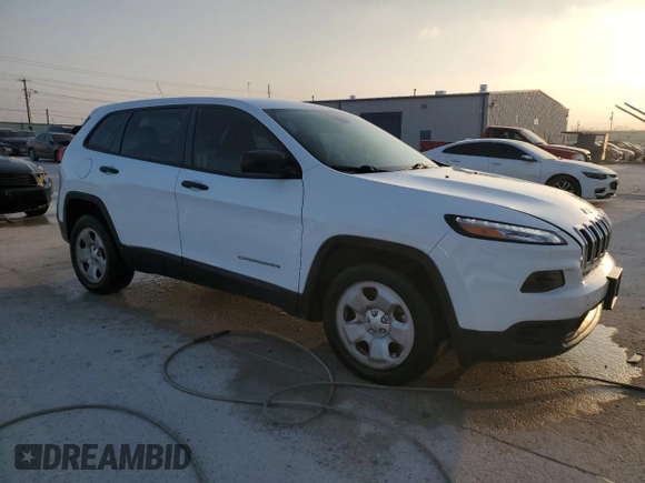 2014 Jeep Cherokee Sport with VIN 1C4PJLAB5EW169030, listed as a Copart auction lot 49086455 with 114,845 mi miles and Clean Title. Bid and sale history available at DreamBid. Image 4.