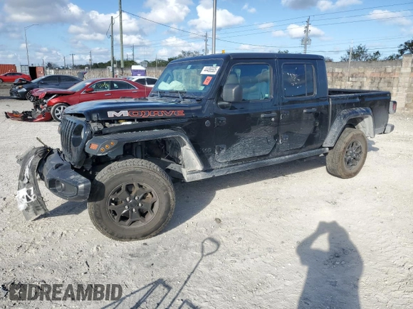 2022 Jeep Gladiator Texas Trail z VIN 1C6HJTAG6NL130312, wystawiony jako Copart lot #44486505 z przebiegiem 62 474 mil mil oraz Szkoda całkowita • Salvage title. Historia ofert i sprzedaży dostępna na DreamBid. Obrazek 1.
