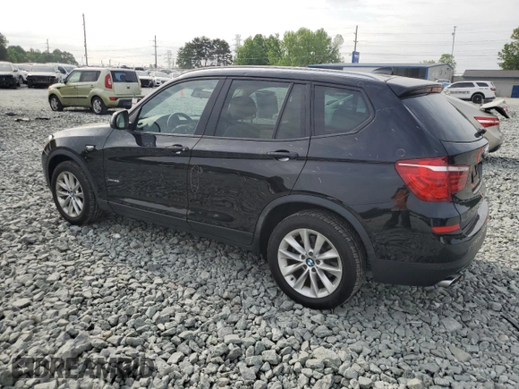 2017 BMW X3 xDrive28i z VIN 5UXWX9C34H0T19721, wystawiony jako Copart lot #54529775 z przebiegiem 90 428 mil mil oraz Szkody całkowita. Historia ofert i sprzedaży dostępna na DreamBid. Obrazek 2.