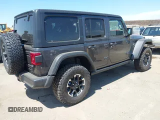 2025 Jeep Wrangler Rubicon с VIN 1C4RJXR68SW575547, выставлен на аукционе IAAI как лот 42642290 с пробегом 1 474 миль миль и . История ставок и продаж доступна на DreamBid. Изображение 4.