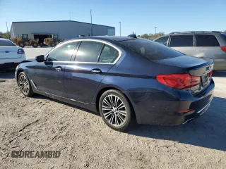 2018 BMW 5 Series 540i with VIN WBAJE5C50JWA92994, listed as a Copart auction lot 45681385 with 63,521 mi miles and Salvage Title. Bid and sale history available at carsss.com. Image 2.