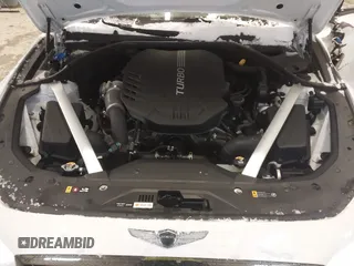 2020 Genesis G70 3.3T with VIN KMTG34LE6LU053580, listed as a IAAI auction lot 41220095 with 75,219 mi miles and . Bid and sale history available at DreamBid. Image 10.