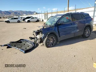 2023 GMC Terrain SLT with VIN 3GKALVEG9PL173483, listed as a Copart auction lot 43944655 with Not Provided miles and Salvage Title. Bid and sale history available at carsss.com. Image 1.