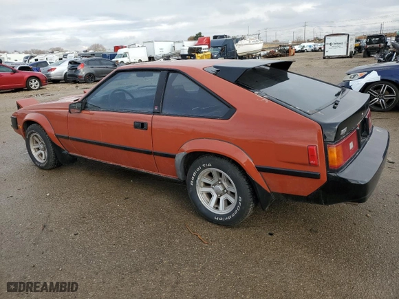 1983 Toyota Supra with VIN JT2MA67L9D0056034, listed as a Copart auction lot 82382484 with NaN miles and Salvage Title. Bid and sale history available at carsss.com. Image 2.