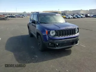 2018 Jeep Renegade Altitude with VIN ZACCJBBB4JPH39808, listed as a Copart auction lot 60941635 with 64,073 mi miles and Salvage title. Bid and sale history available at DreamBid. Image 14.