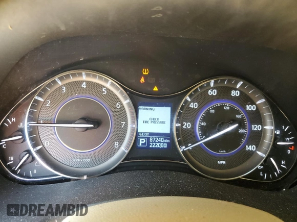 2015 Infiniti QX80 with VIN JN8AZ2NE9F9080904, listed as a Copart auction lot 58496575 with 87,240 mi miles and Clean title. Bid and sale history available at DreamBid. Image 9.