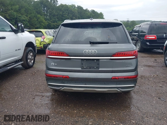 2024 Audi Q7 Premium Plus with VIN WA1LCBF72RD005639, listed as a IAAI auction lot 42542035 with Not provided miles and . Bid and sale history available at DreamBid. Image 17.